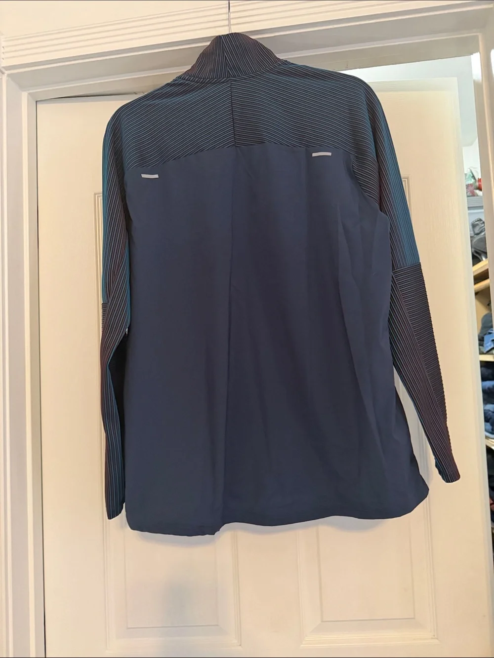 Nike Element Future Fast Hybrid Full Zip Running Jacket Navy Blue Medium